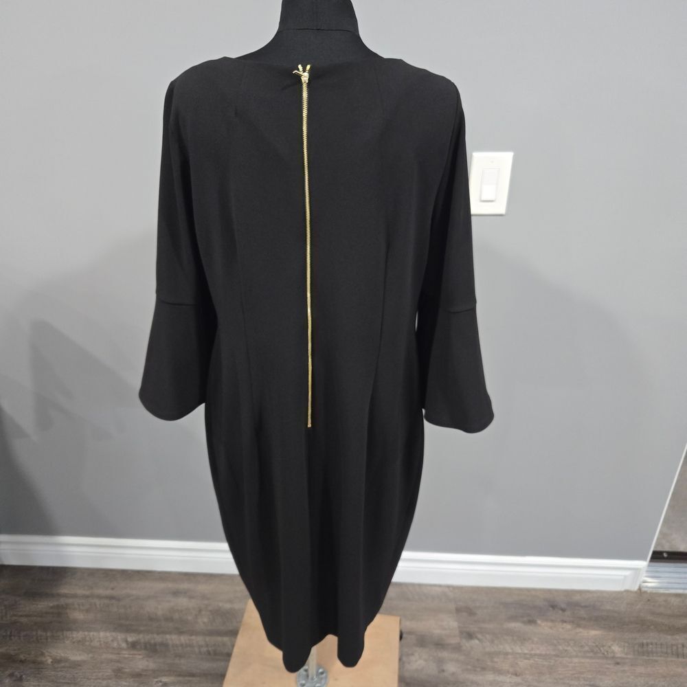 Calvin Klein Black Long Sleeve Dress - Picture 14 of 17